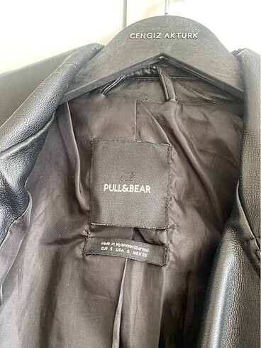 Pull and Bear deri ceket