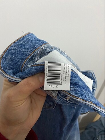 29 Beden kot pantolon