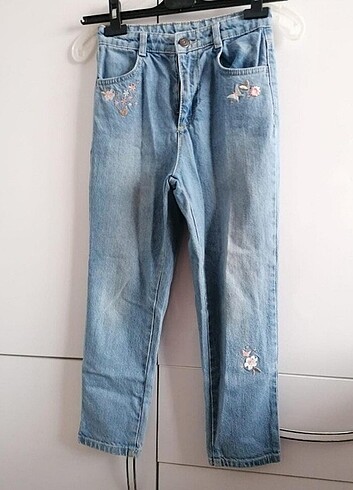 LC Waikiki Lcw Nakışlı Kız Çocuk Pantolonu