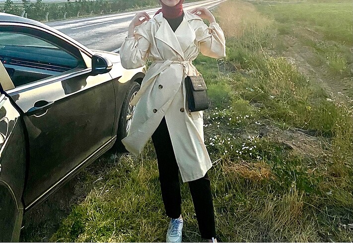 Diğer Oversize trençkot