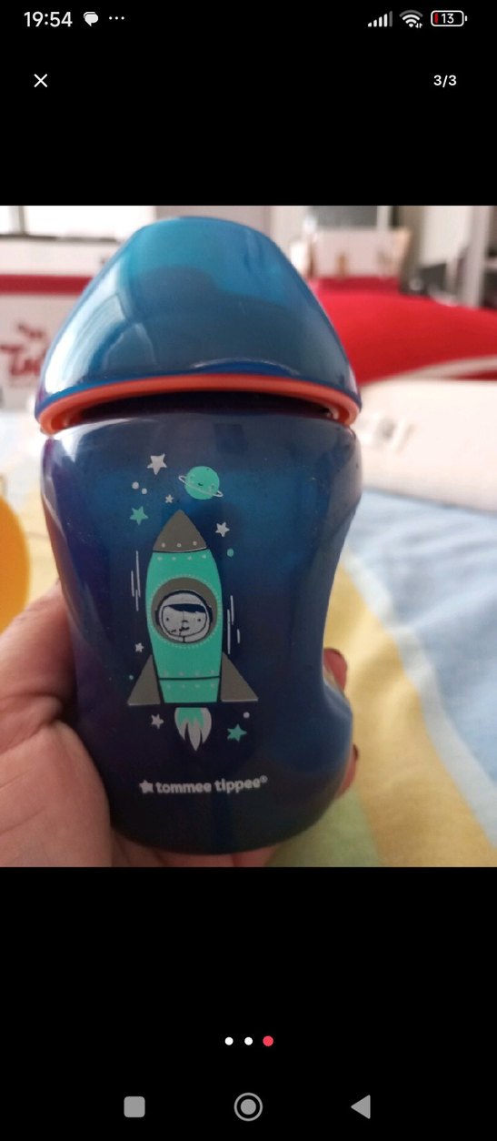 Renkli Mavi Bebek suluğu - Görsel 2