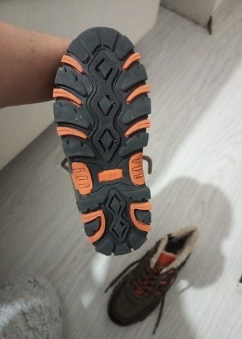 Kürklü Kahverengi Erkek Çocuk Botu - Görsel 5