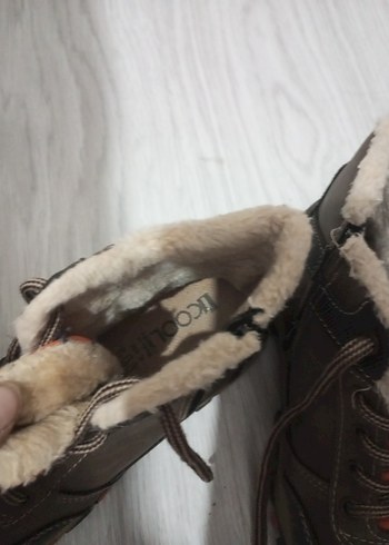 Kürklü Kahverengi Erkek Çocuk Botu - Görsel 4