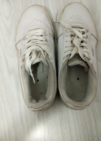 Puma Beyaz Kadın Spor Ayakkabı Wedge Topuk - Görsel 4