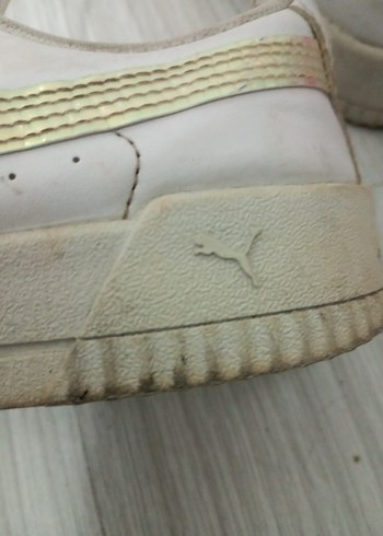 Puma Beyaz Kadın Spor Ayakkabı Wedge Topuk - Görsel 8