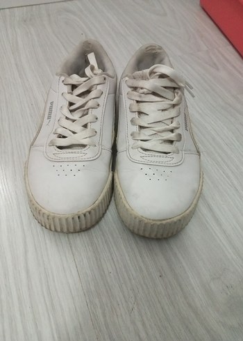 Puma Beyaz Kadın Spor Ayakkabı Wedge Topuk - Görsel 6