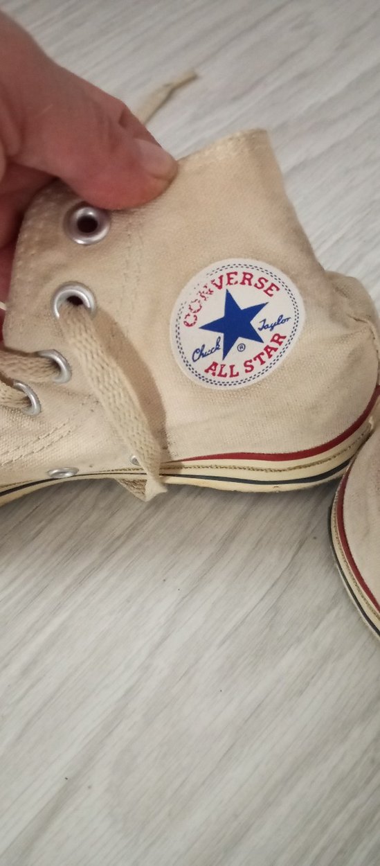 Bej Kadın Günlük Spor Ayakkabı converse - Görsel 2