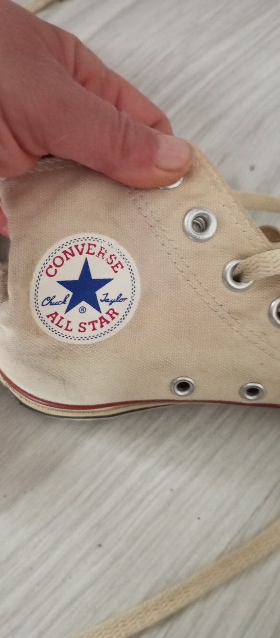 Bej Kadın Günlük Spor Ayakkabı converse - Görsel 4