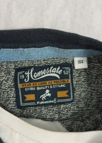 Gri Erkek Çocuk Düğmeli Uzun Kollu kazak - Görsel 2