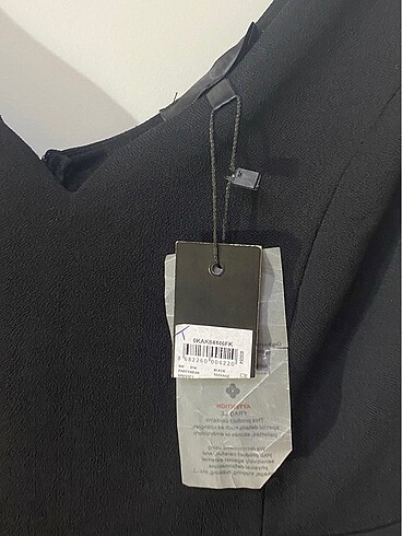 m Beden Koton elbise etiketli
