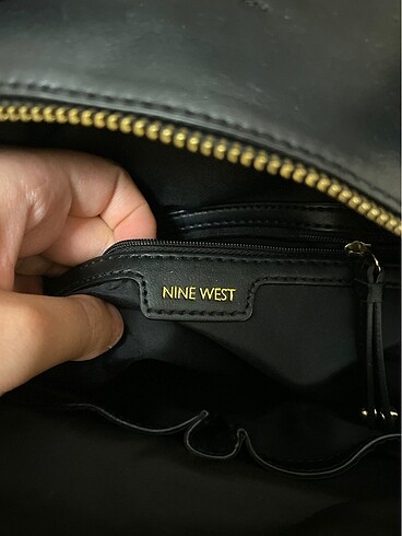  Beden siyah Renk Nine West Sırt çantası