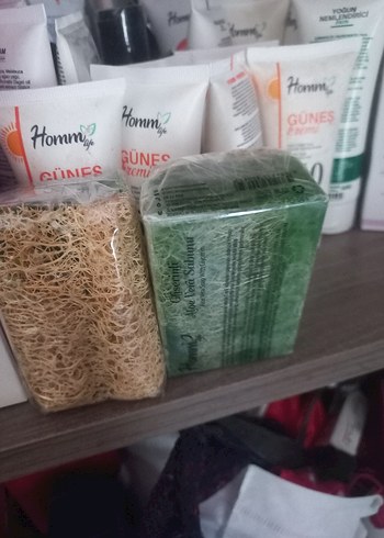 Hommbitkisel alovera kabak lifli sabun