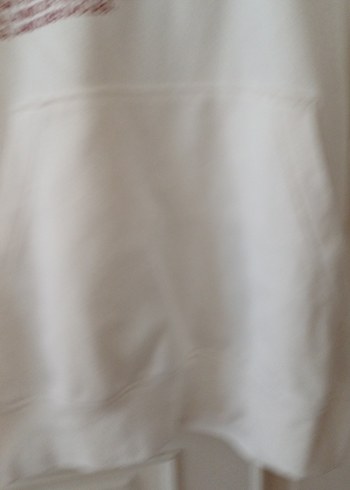 9 Yaş Beden beyaz Renk Beyaz Baskılı Erkek cocuk Sweatshirt