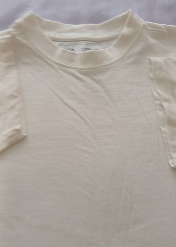 Beyaz Çocuk İçlik Tişörtü - Görsel 2