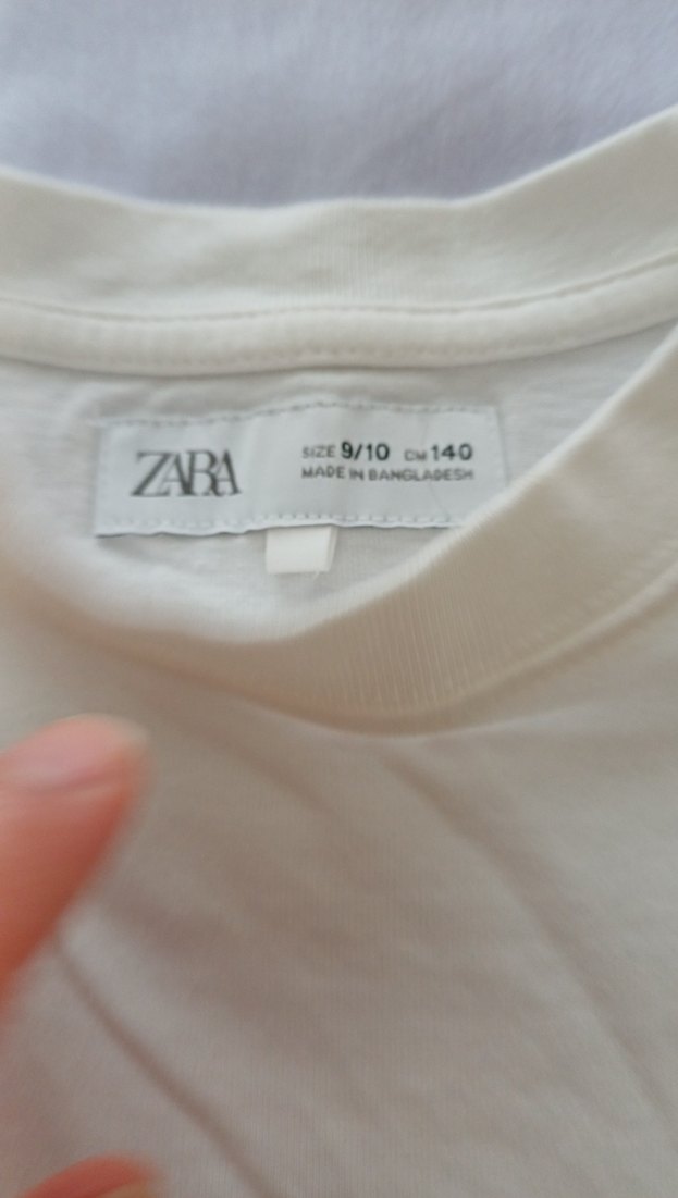 Beyaz Çocuk İçlik Tişörtü - Görsel 3