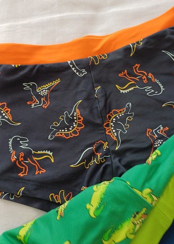 NABAIJI Renkli Baskılı Erkek Çocuk Mayo Şortları - Görsel 3