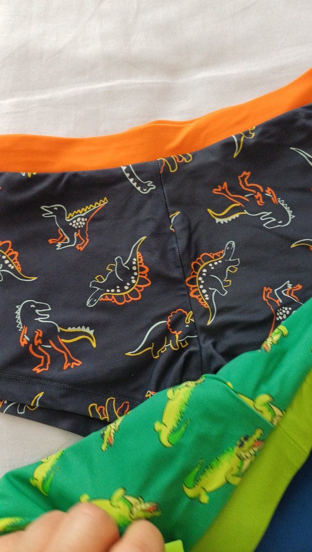 NABAIJI Renkli Baskılı Erkek Çocuk Mayo Şortları - Görsel 3