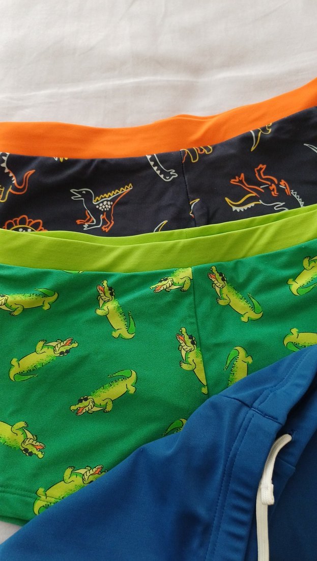 NABAIJI Renkli Baskılı Erkek Çocuk Mayo Şortları - Görsel 2