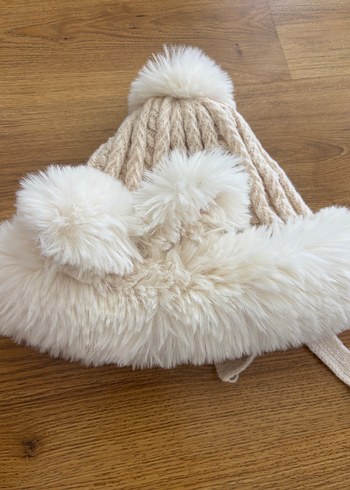 Tüylü peluş kirk şapka kawaii aesthetic