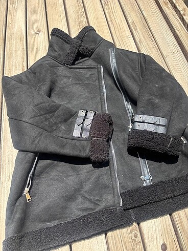 Kürklü biker mont yurtdışı