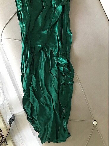 Yeşil elbise - Görsel 5