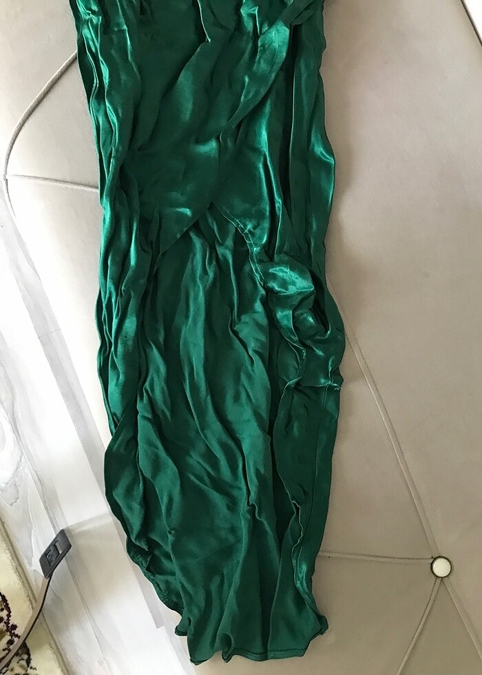 Yeşil elbise - Görsel 5