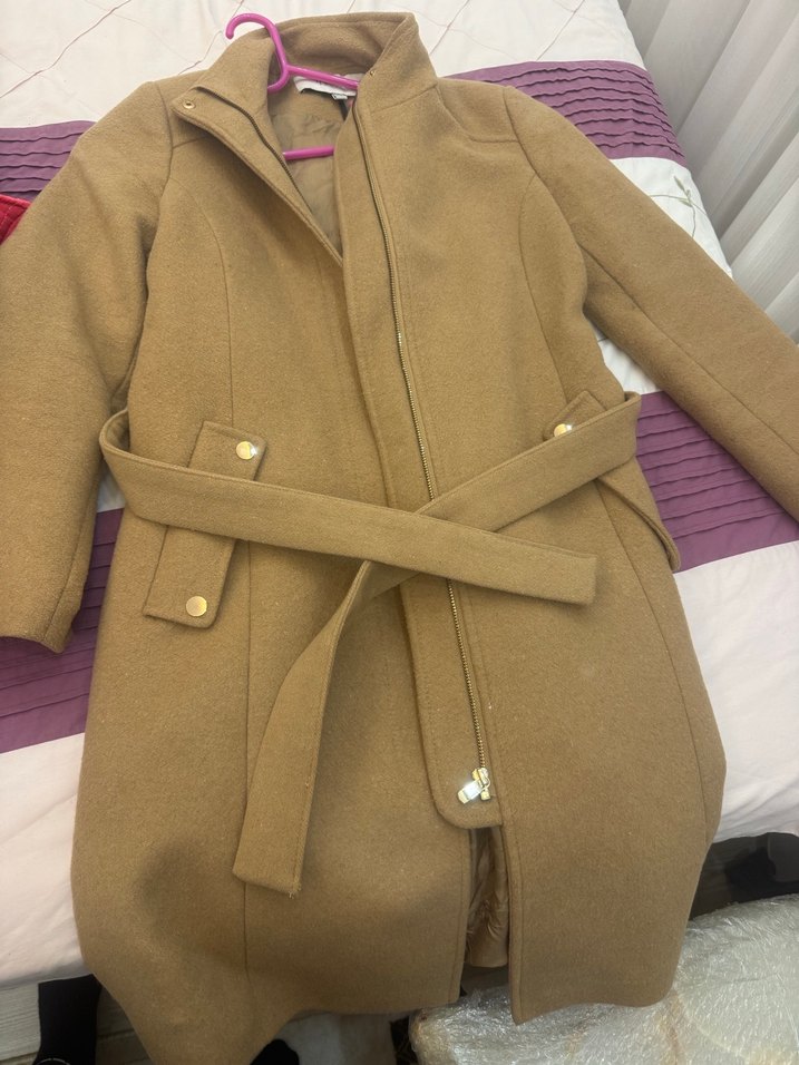 Bej Süet Midi ipekyol - Görsel 4