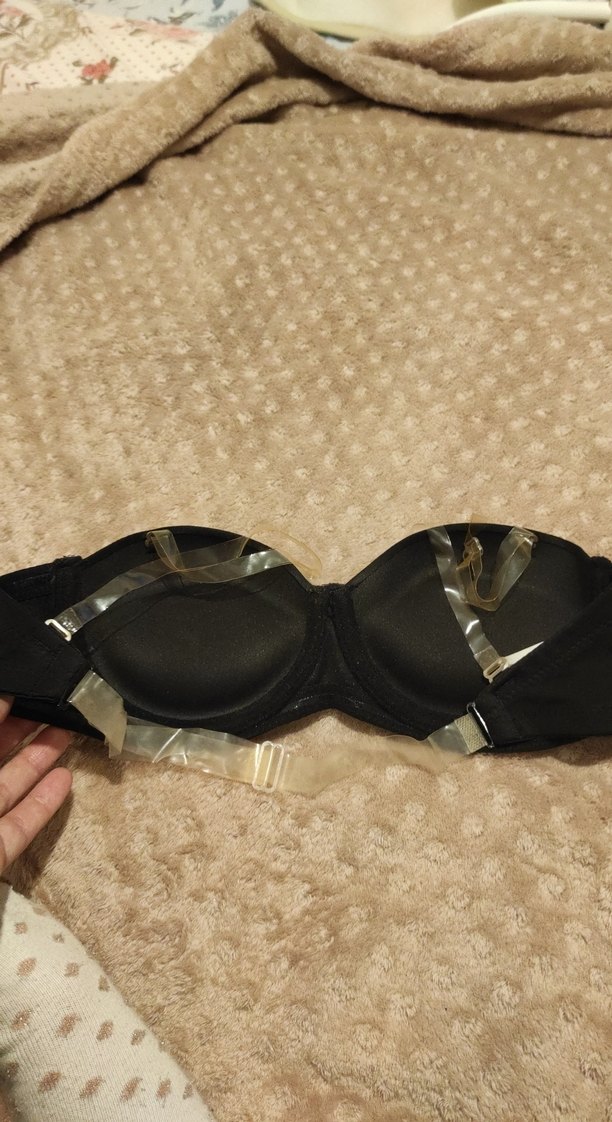 Siyah Destekli Midi Sütyen - Görsel 2