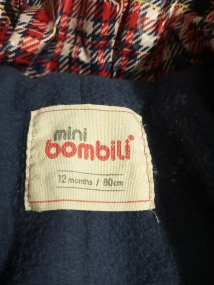 Mavi Fermuarlı Bebek Erkek Kış Tulumu - Görsel 3