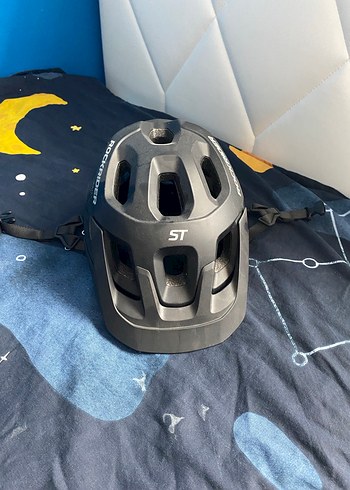 Diğer Rockrider Siyah Plastik Motosiklet Kaskı