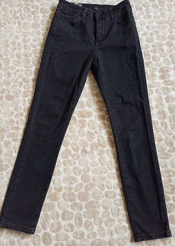 Mavi Jeans Kadın Siyah Denim Normal Boy Jean