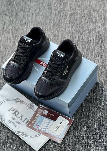 Siyah PRADA Spor Ayakkabı