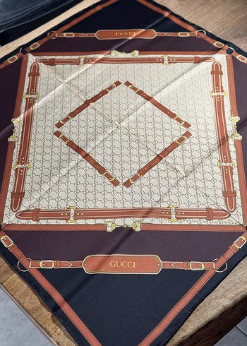 İpek Twil Eşarp - Görsel 5