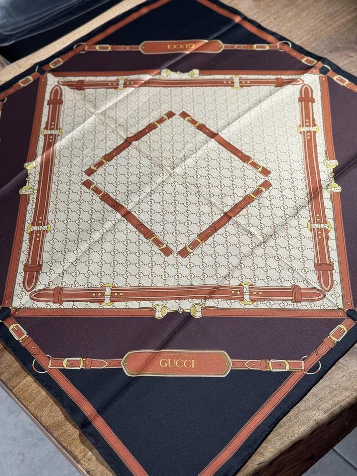 İpek Twil Eşarp - Görsel 5