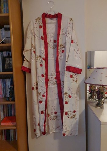 6 Parça Saten Gecelik Takımı - Görsel 3