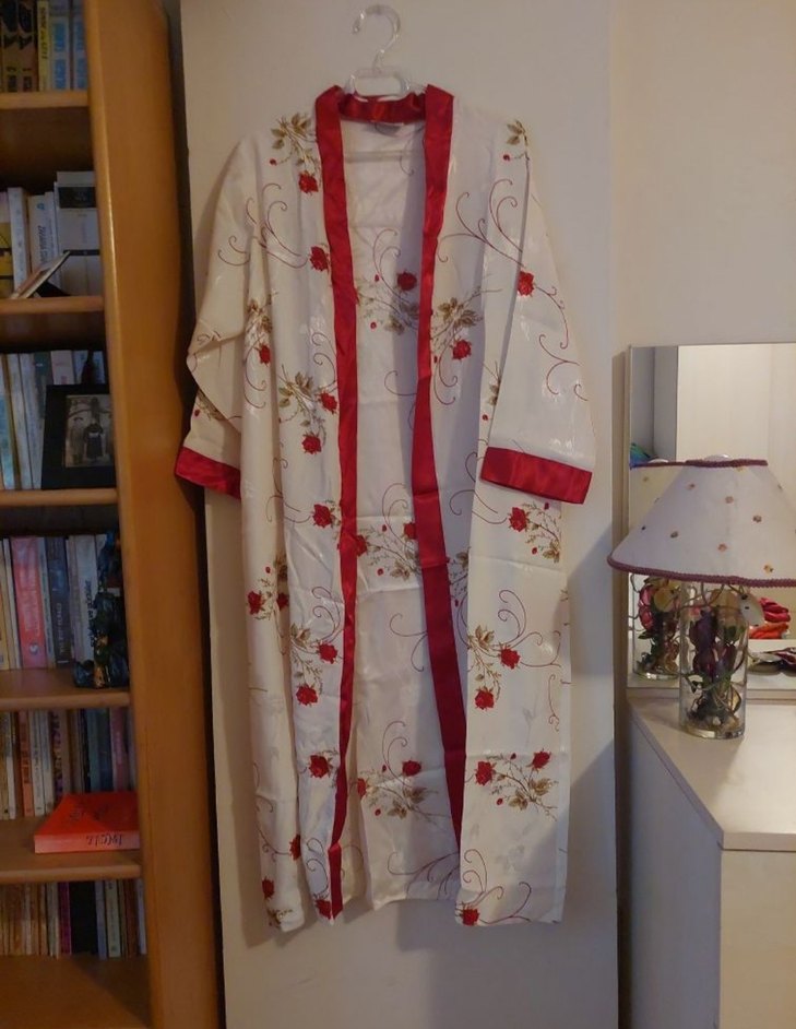 6 Parça Saten Gecelik Takımı - Görsel 3