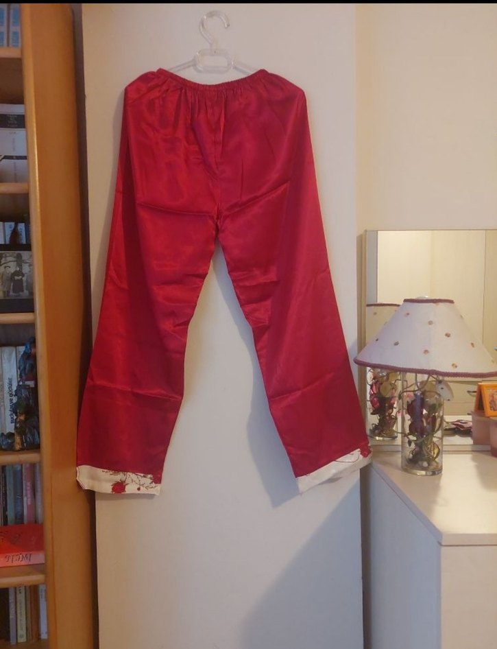 6 Parça Saten Gecelik Takımı - Görsel 2