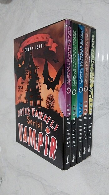 BEYAZ KANATLI VAMPİR SERİSİ (6 kitap) 
