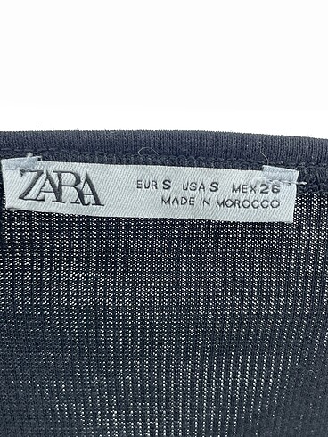s Beden siyah Renk Zara Bluz %70 İndirimli.