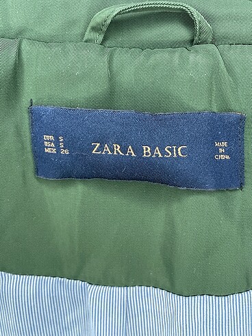 s Beden yeşil Renk Zara Ceket %70 İndirimli.