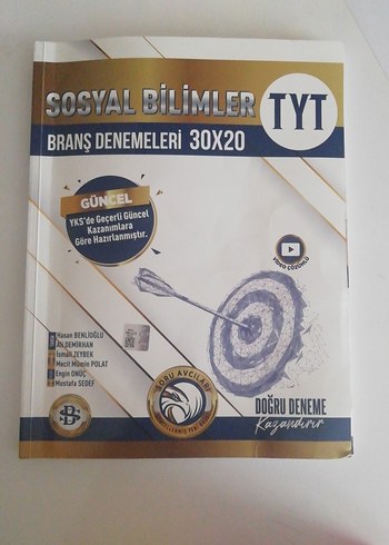 TYT Sosyal Bilimler Branş Denemeleri Bilgi Sarmal 30x20