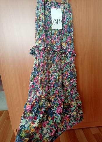 Zara askılı elbise - Görsel 5