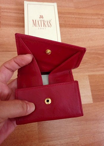 Matraş Matraş unisex deri kartlık