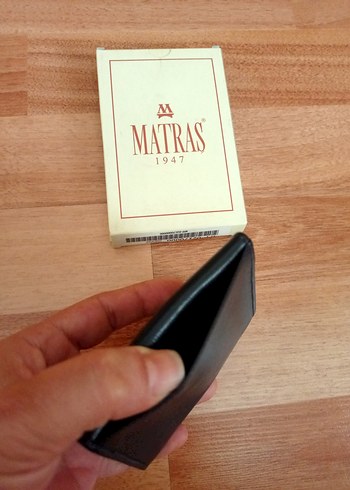 Matraş unisex deri kartlık - Görsel 5