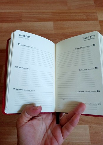 Matraş ajanda (2 adet) - Görsel 5