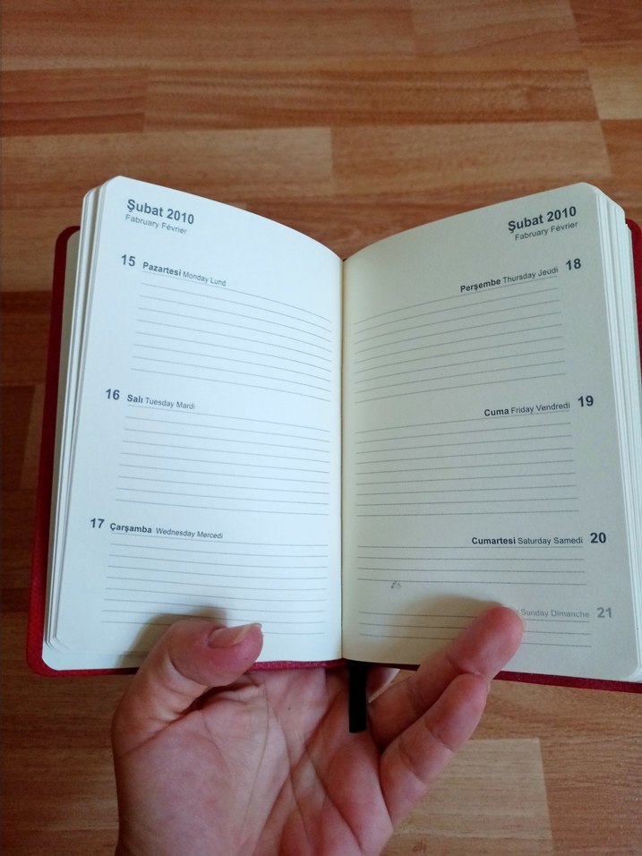 Matraş ajanda (2 adet) - Görsel 5