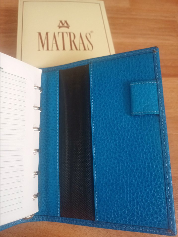 Matraş notluk ajanda organizer filofax - Görsel 4