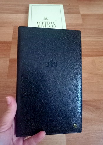 Matraş Matraş hakiki deri kartvizitlik