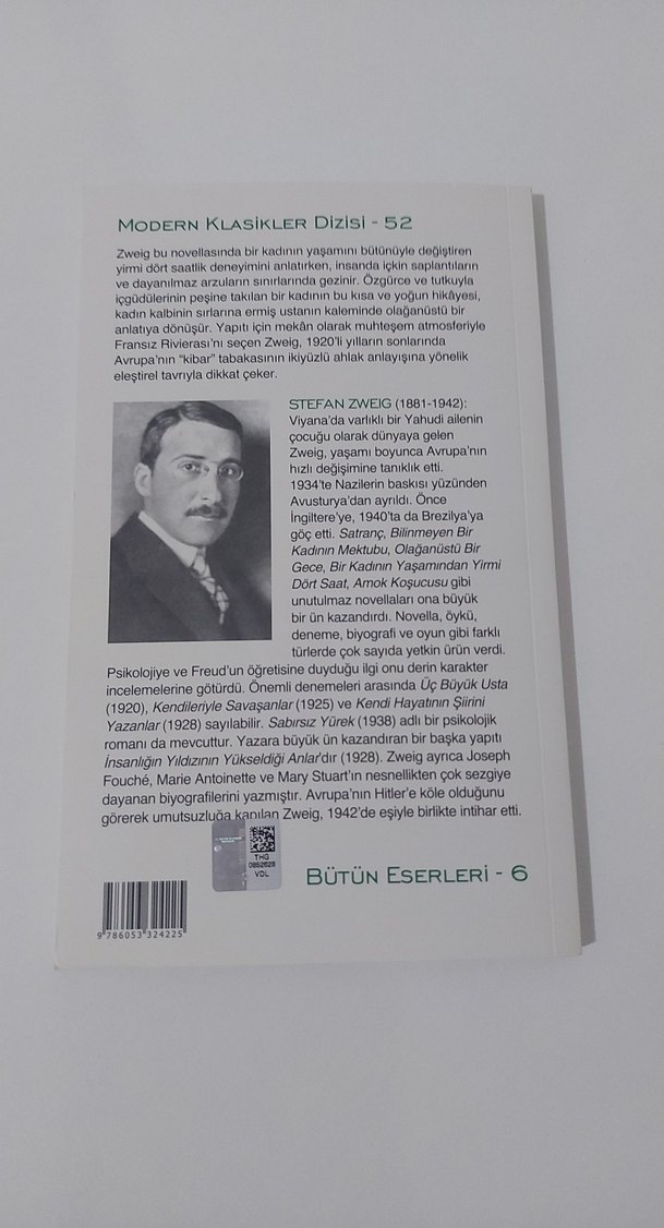Bir Kadının Yaşamından Yirmi Dört Saat - Stefan Zweig - Görsel 2