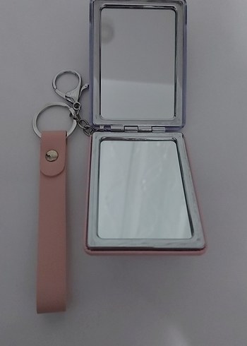 Pembe Parıltılı Kabe Temalı Anahtarlık - Görsel 2